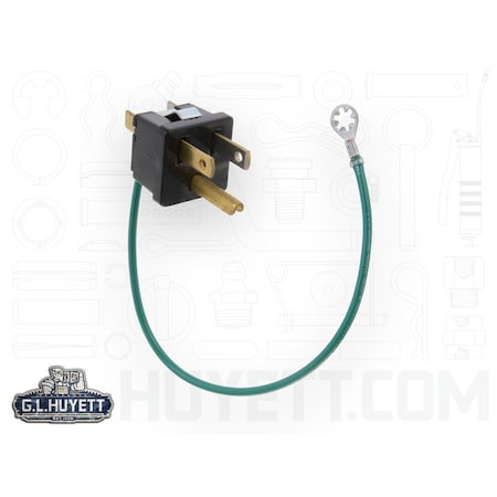 Huyett Electrical Socket 3-Prong Male ECSK-PE070197